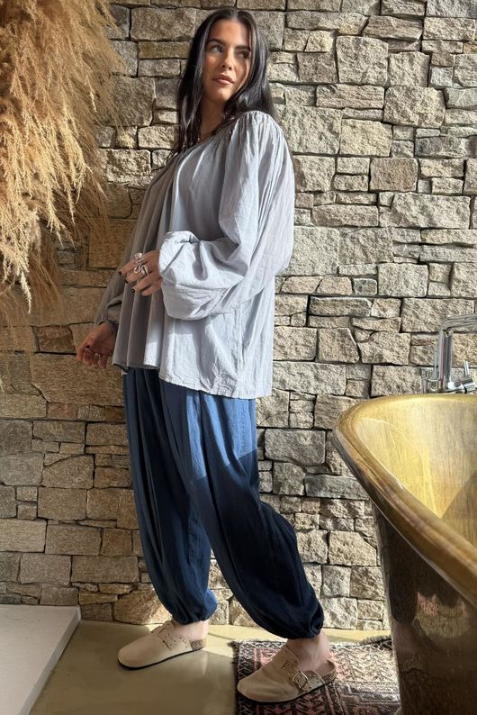 Sa Caleta Gypsy Top Smoke